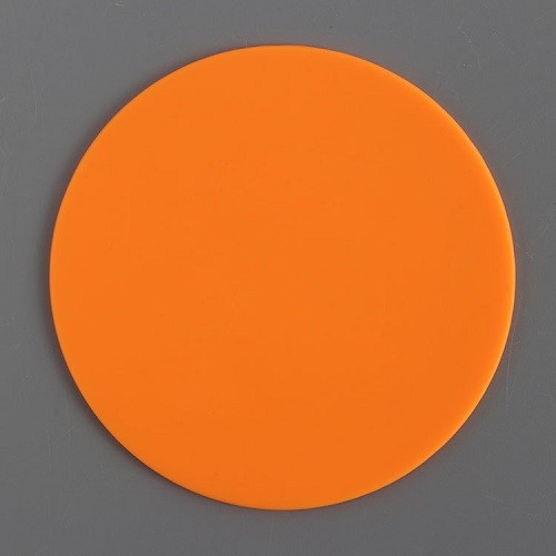 10x10cm round shape silicone cup mat coaster