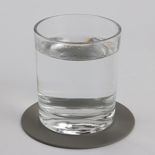 10x10cm round shape silicone cup mat coaster