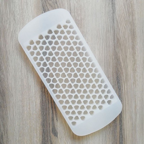 Mini heart shape 150 cavities silicone ice cube tray