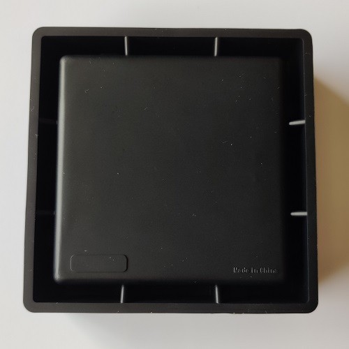 15x15cm big square unbreakable silicone cigar ashtray