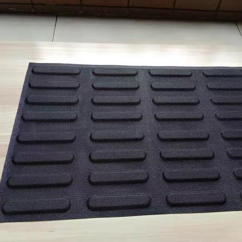 16 cavities silicone fiberglass baguette baking mold 