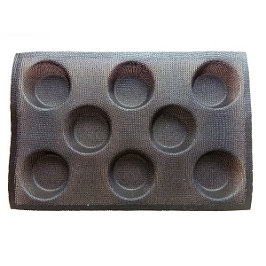 8 cups breathable silicone fiberglass bread baking pan