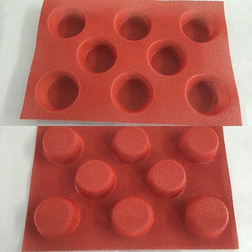 8 cups breathable silicone fiberglass bread baking pan