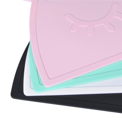 Bear shape silicone baby place mat