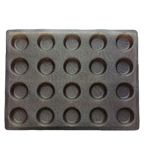 Custom logo silicone fiberglass bread baking mold