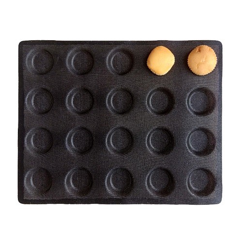 Custom logo silicone fiberglass bread baking mold