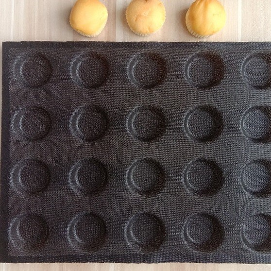 Custom logo silicone fiberglass bread baking mold