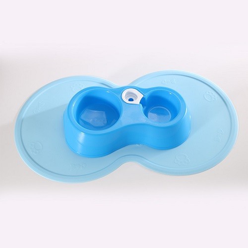 Food grade silicone pet feeding mat dog bowl mat
