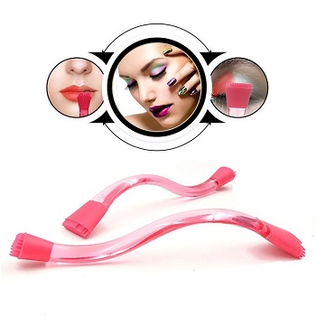 New arrival silicone eye shadow lip makeup remover brush