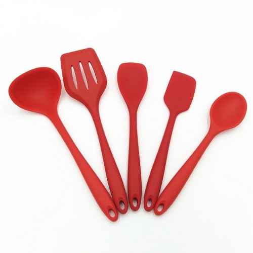 New marble effect silicone utensil set