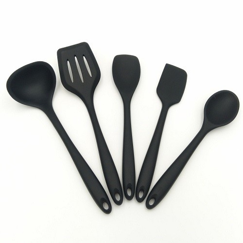 New marble effect silicone utensil set