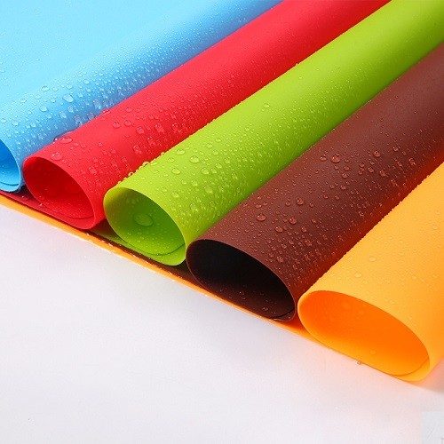 Non-slip kitchen square table dining mat silicone placemat
