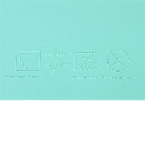Rabbit shape silicone baby placemat 