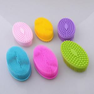 Silicone body massage bath brush
