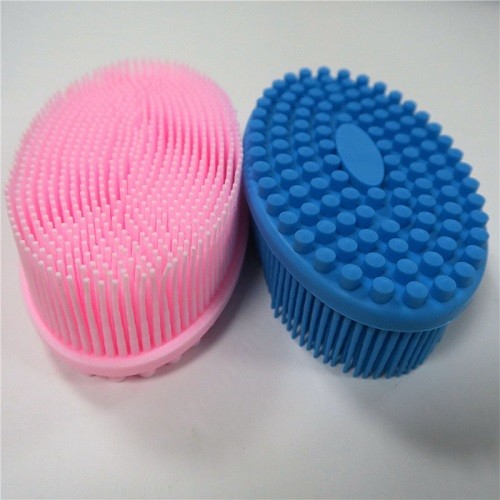 Silicone body massage bath brush