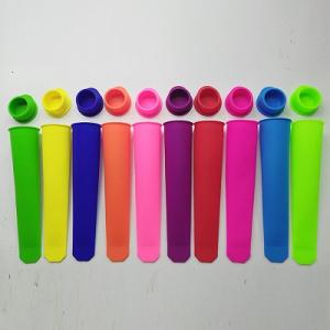 Silicone ice pop molds