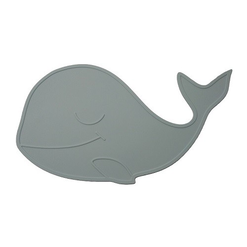 Swan Whale shapes non-slip silicone baby placemat