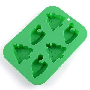 LFGB EU FOOD GRADE Christmas Silicone Chocolate Mold