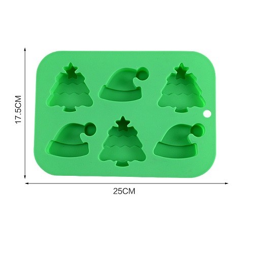 LFGB EU FOOD GRADE Christmas Silicone Chocolate Mold