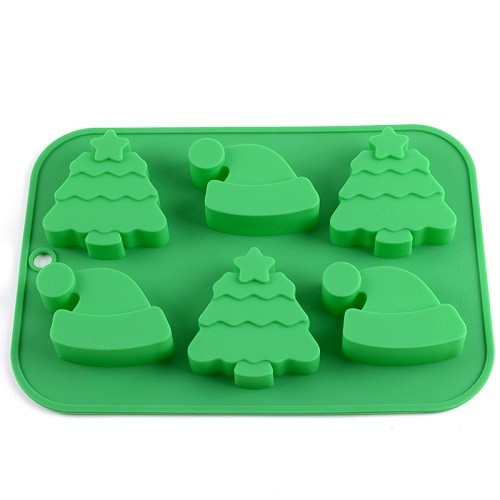LFGB EU FOOD GRADE Christmas Silicone Chocolate Mold