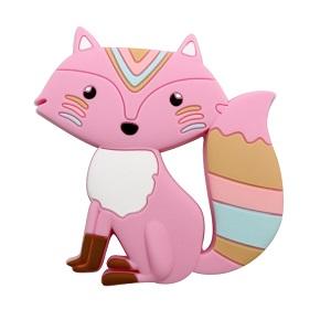 Fox design silicone baby teether