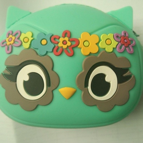 Custom silicone coin purse for promotion
